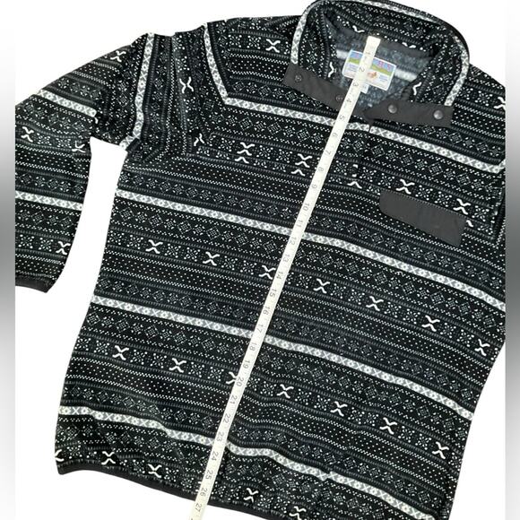 Jachs Women's Cabin Collection Cozy Mock Neck Fleece Pullover Size Large - Picture 6 of 10